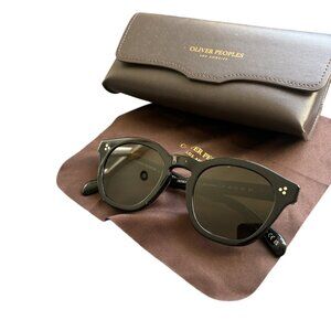 🖤 Oliver Peoples Boudreau LA Sunglasses NEW Black Designer $473 Value